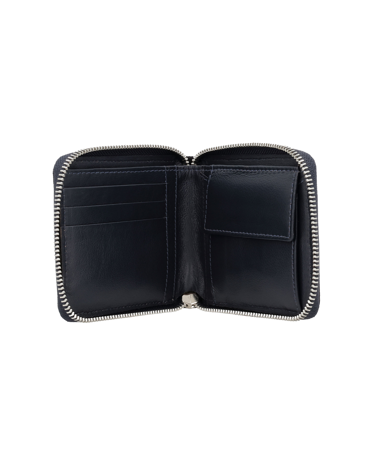 black leather zip-around wallet for men featuring multiple card slots, a secure coin pocket, and compact compartments for cash and everyday essentials. This premium zip wallet from a premium leather bag brand of India combines functionality with timeless craftsmanship and makes a thoughtful birthday gift, anniversary gift, or festive gift for him.