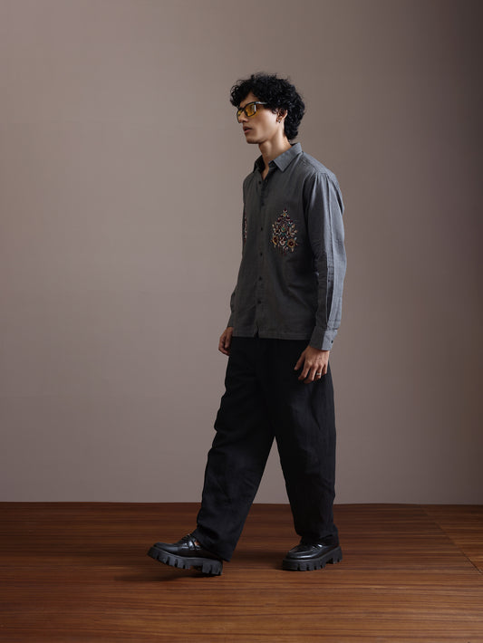 designer embroidered shirts