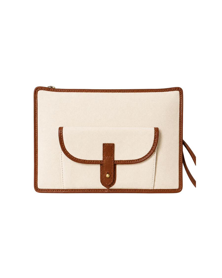 Rover Sleeve 1.0 | Canvas & Leather iPad Sleeve | Studio Ek Inch