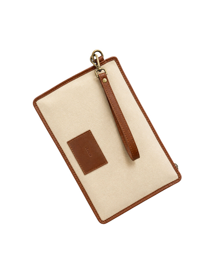 Rover Sleeve 1.0 | Canvas & Leather iPad Sleeve | Studio Ek Inch