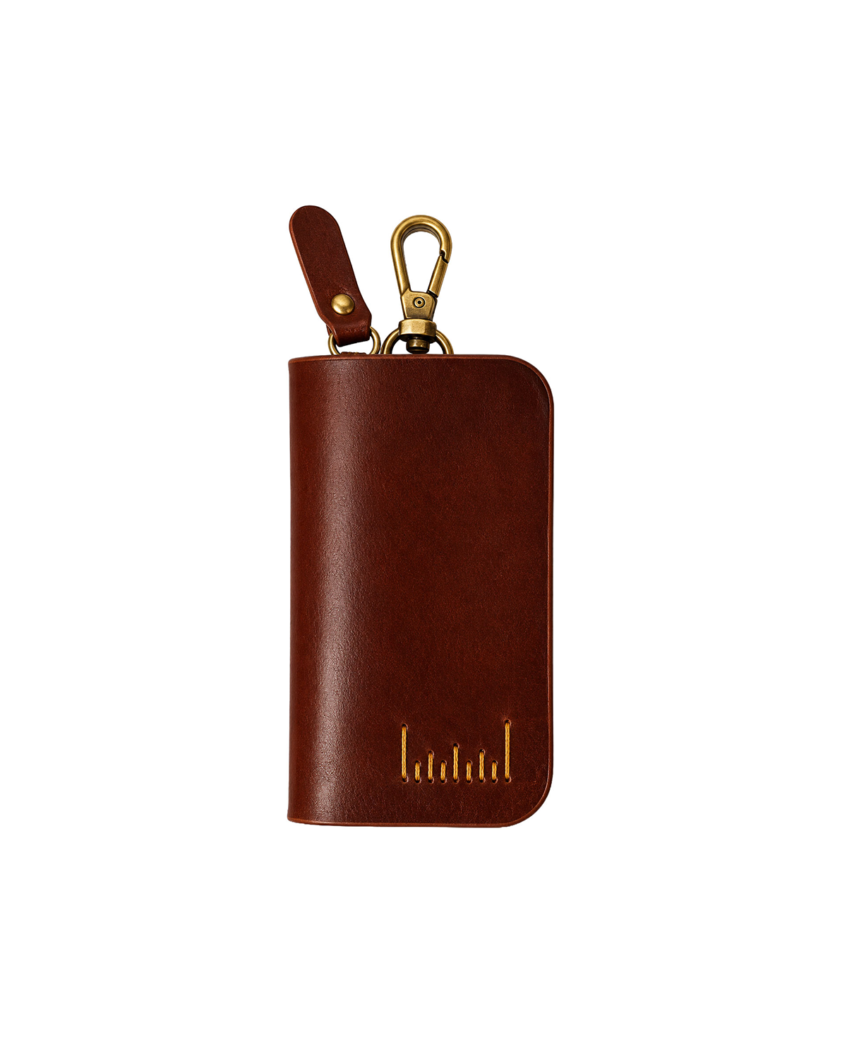 Atlas Key Case | Leather Zip Around Car Key Holder | Studio Ek Inch