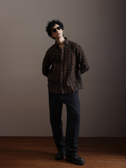 relaxed fit mens shirt