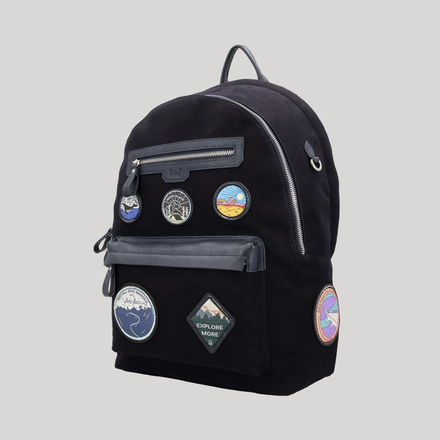 handcrafted leather backpack