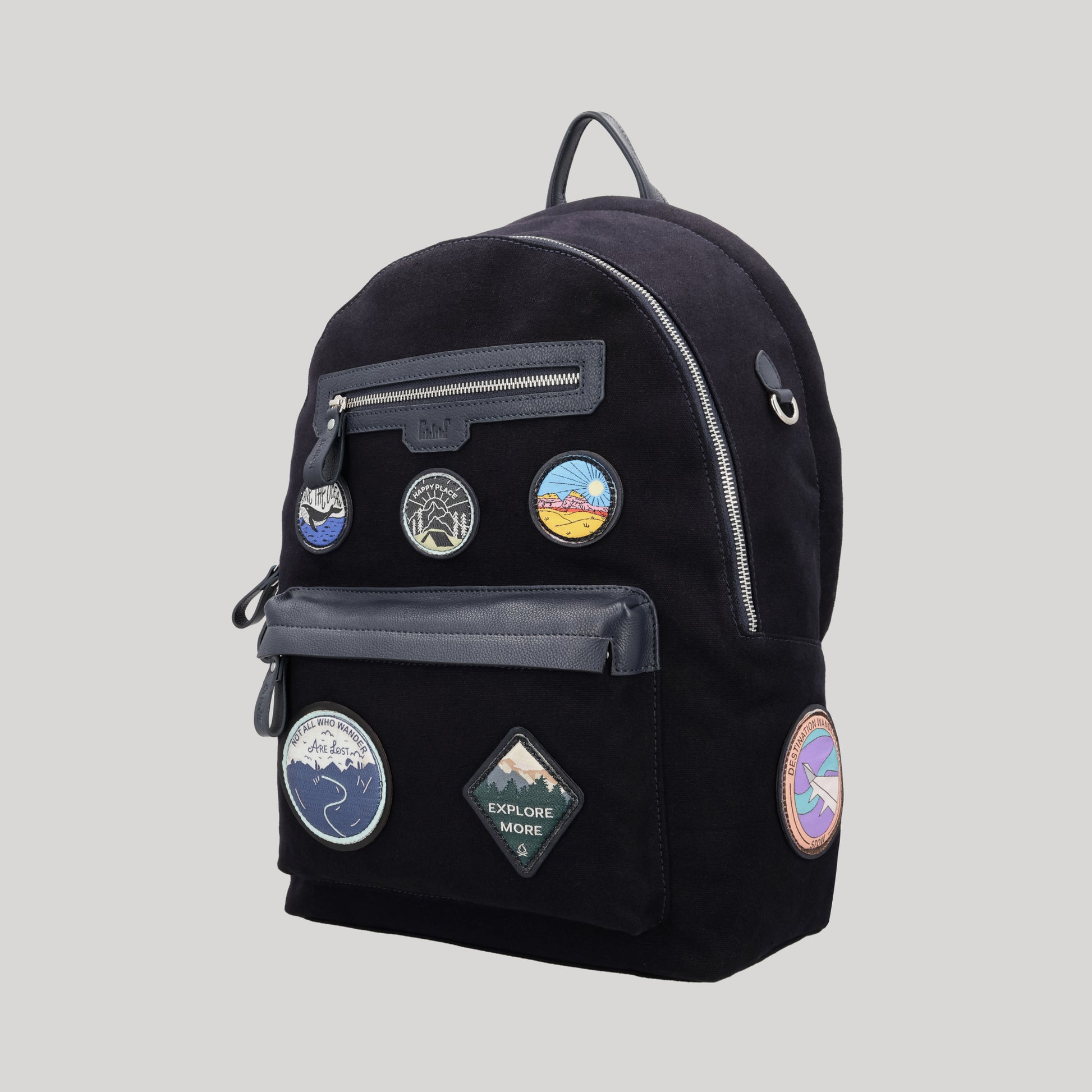 handcrafted leather backpack