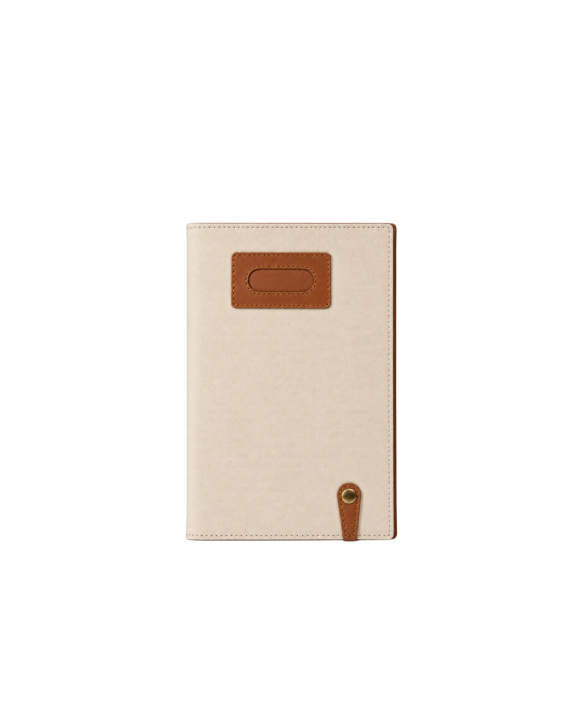 The Writer’s Folio 1.0 | Handcrafted A5 Leather & Canvas Notebook Organiser | Studio Ek Inch