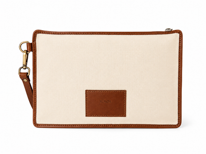 Rover Sleeve 1.0 | Canvas & Leather iPad Sleeve | Studio Ek Inch