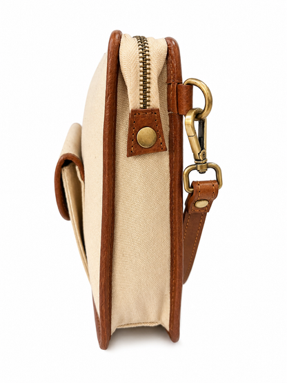 Rover Sleeve 1.0 | Canvas & Leather iPad Sleeve | Studio Ek Inch