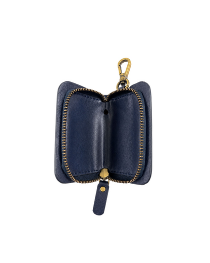 Sierra Car Key Case | Handcrafted Leather Zip Around Key Holder | Studio Ek Inch