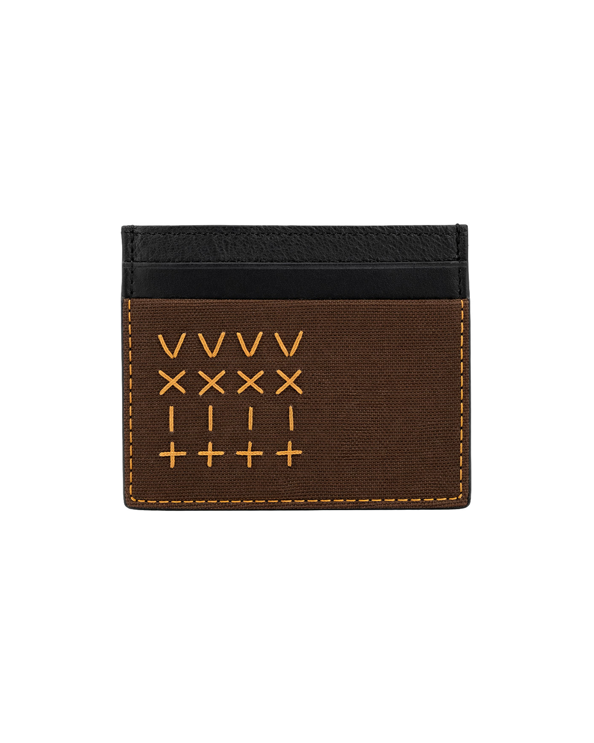 Roman Card Case - Brown