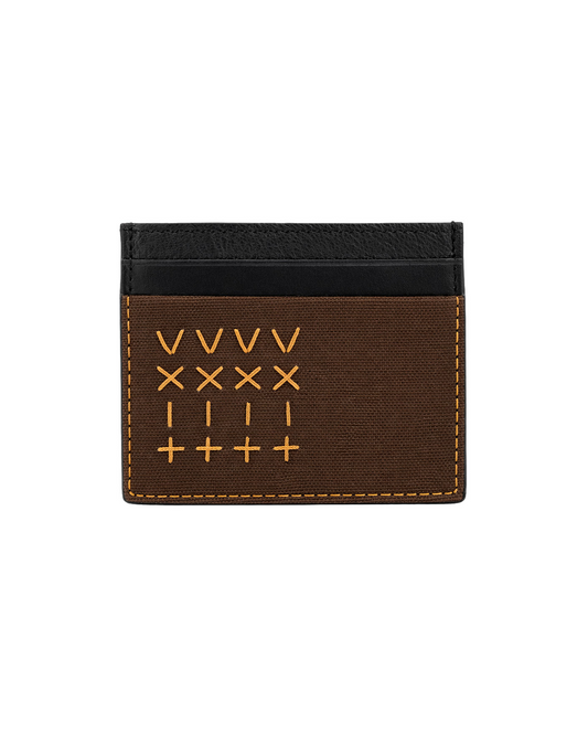 Roman Card Case - Brown