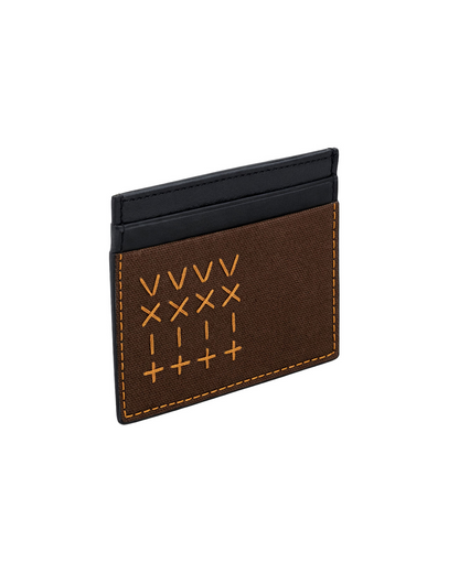 Roman Card Case - Brown