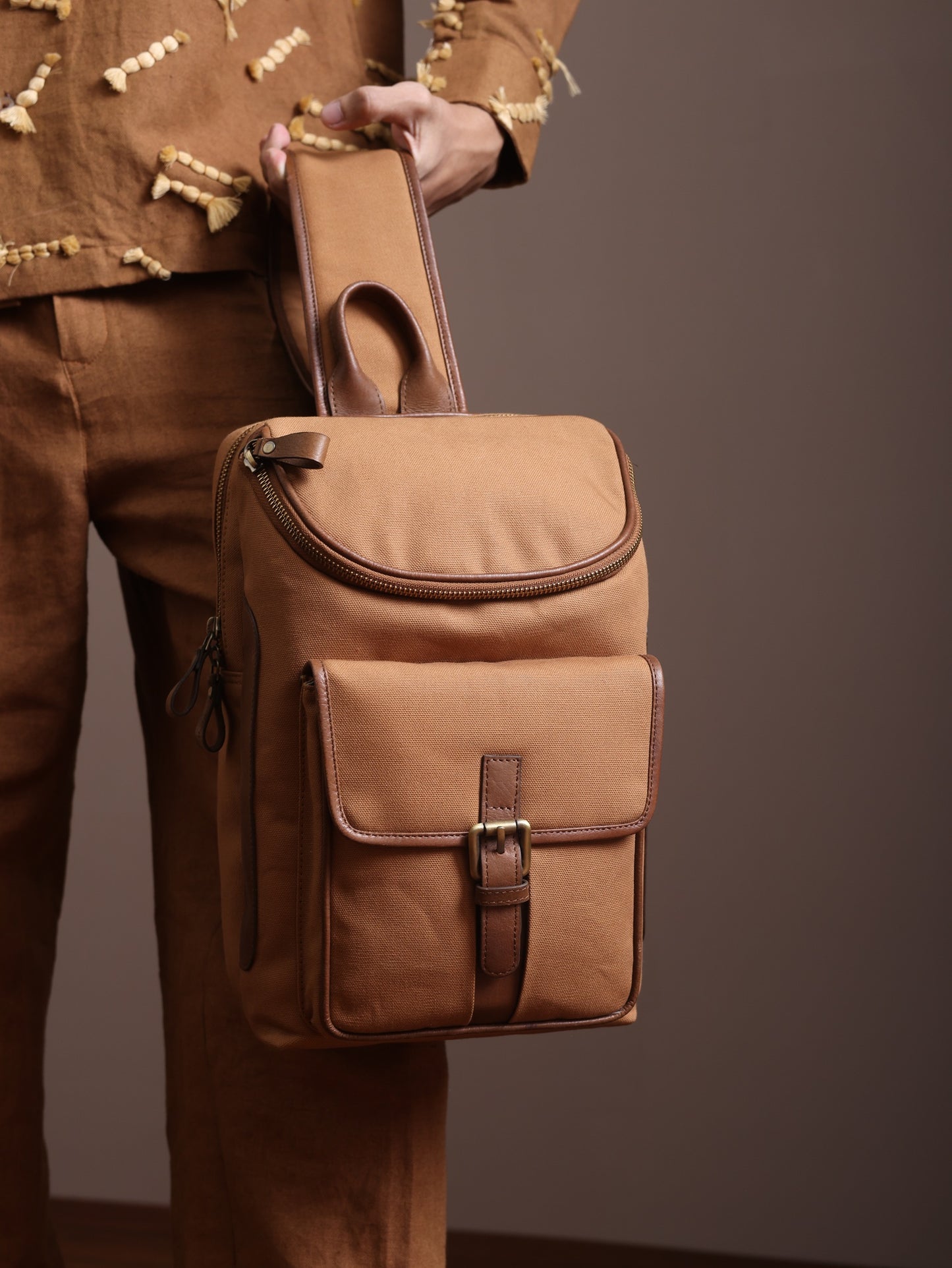 crossbody mini backpack