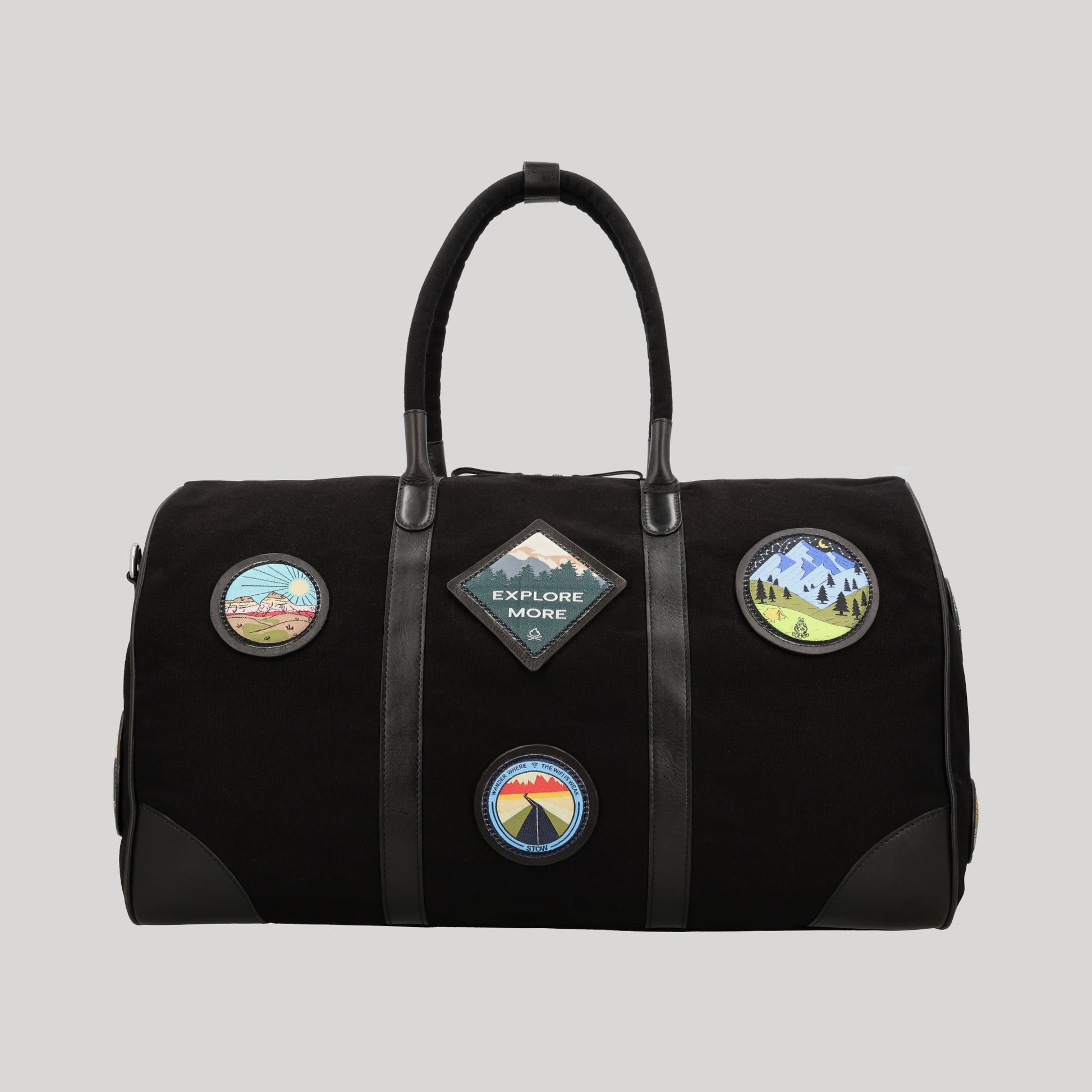 leather duffle bag for travel