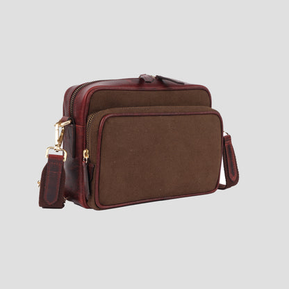 canvas sling bag