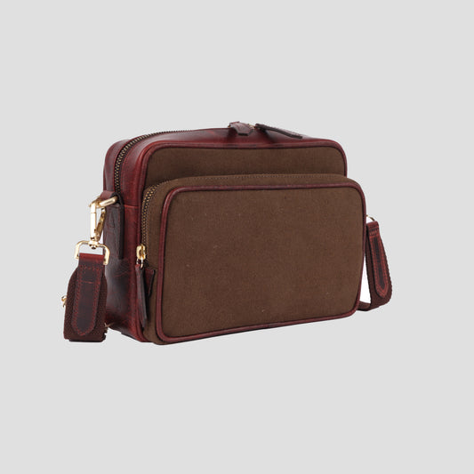 canvas sling bag