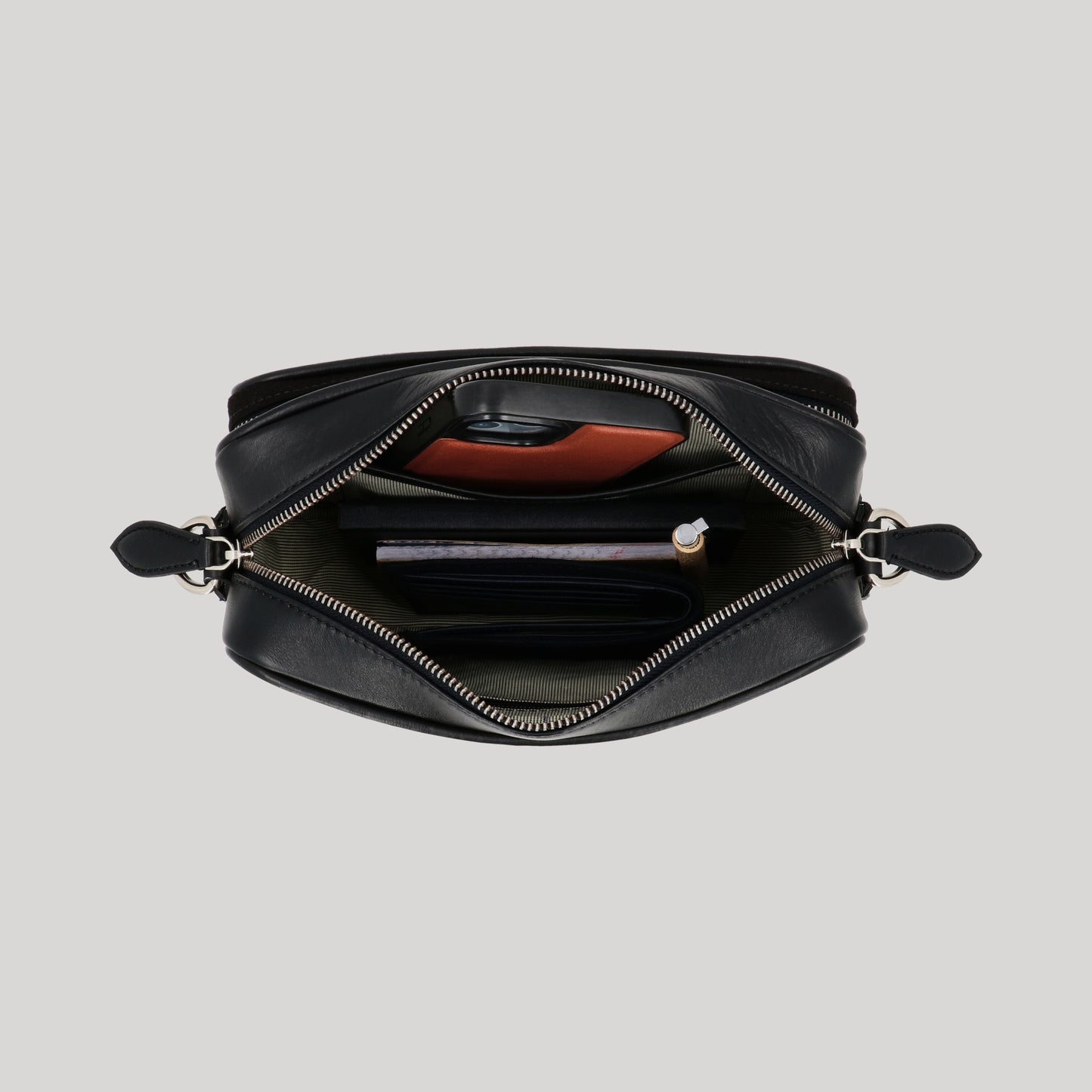 leather crossbody sling bag