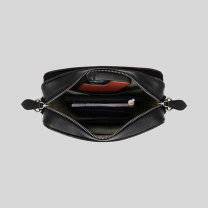 leather crossbody sling bag