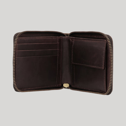 zip up wallet for men